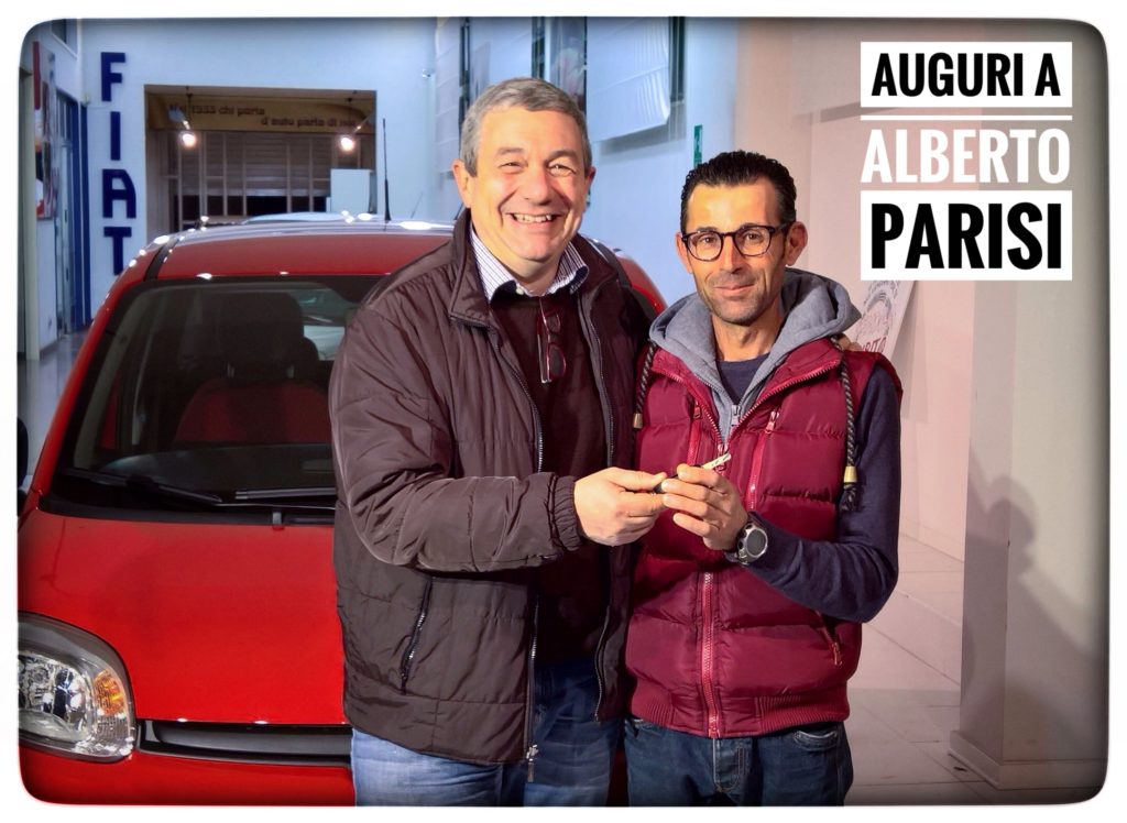 Toti Costanzo consegna le chiavi a Alberto Parisi