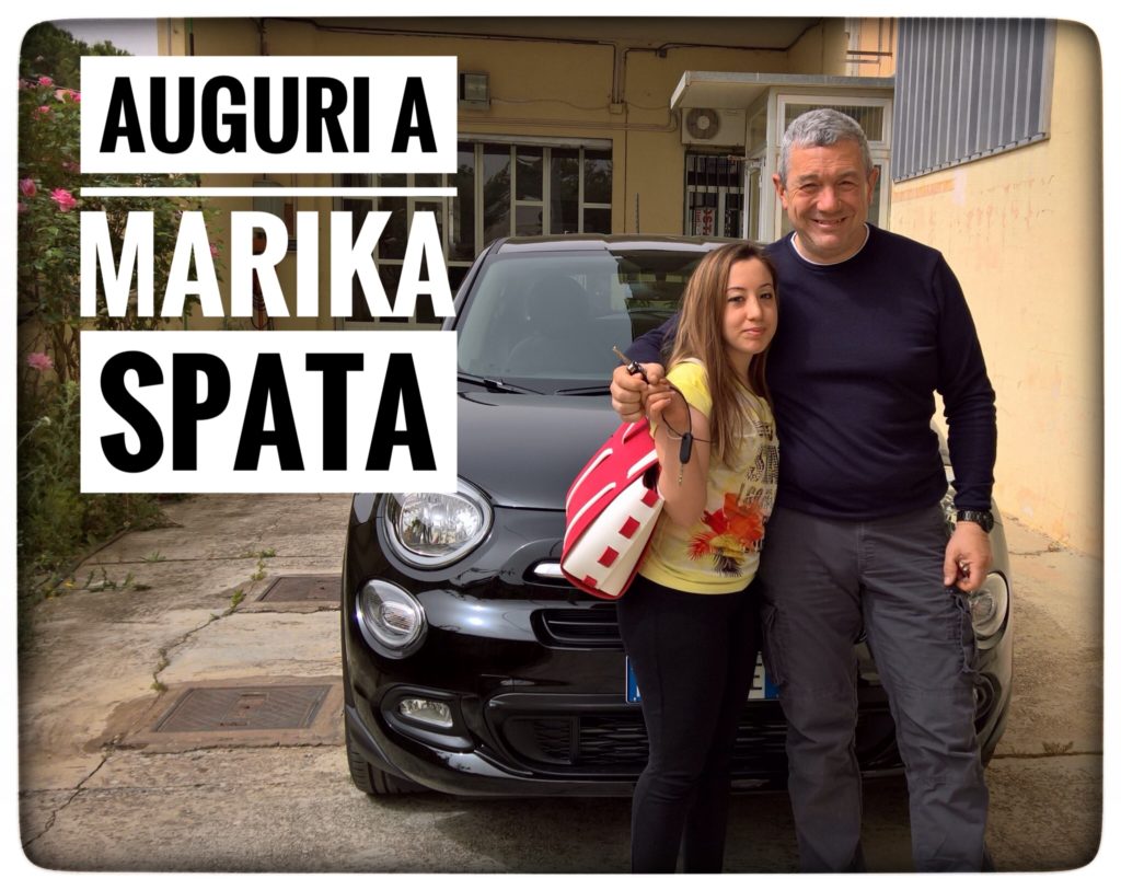 Consegna della nuova 500x a Marika Spata